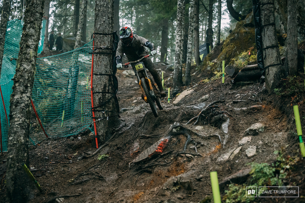 Jordan Williams a whistleri downhill-világkupán