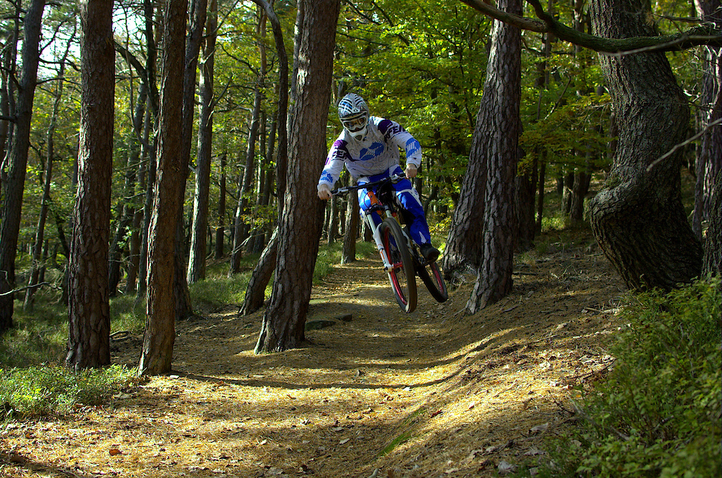 some fun on a local trail..