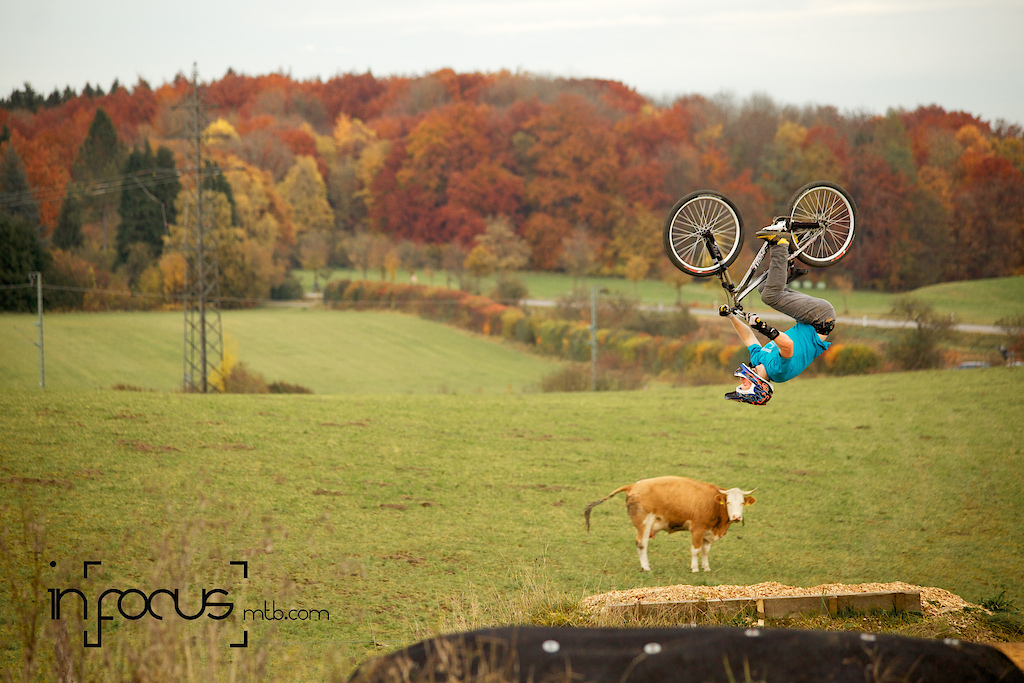 Flo and Andi just went out the other day and had some fun in front of a scenic fall backdrop.

check: www.infocusmtb.com