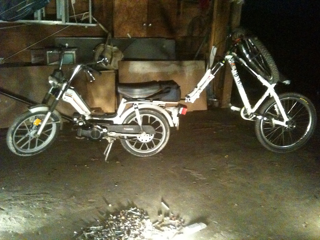 my moped plus bike trailer mount
inspired my mike metzger