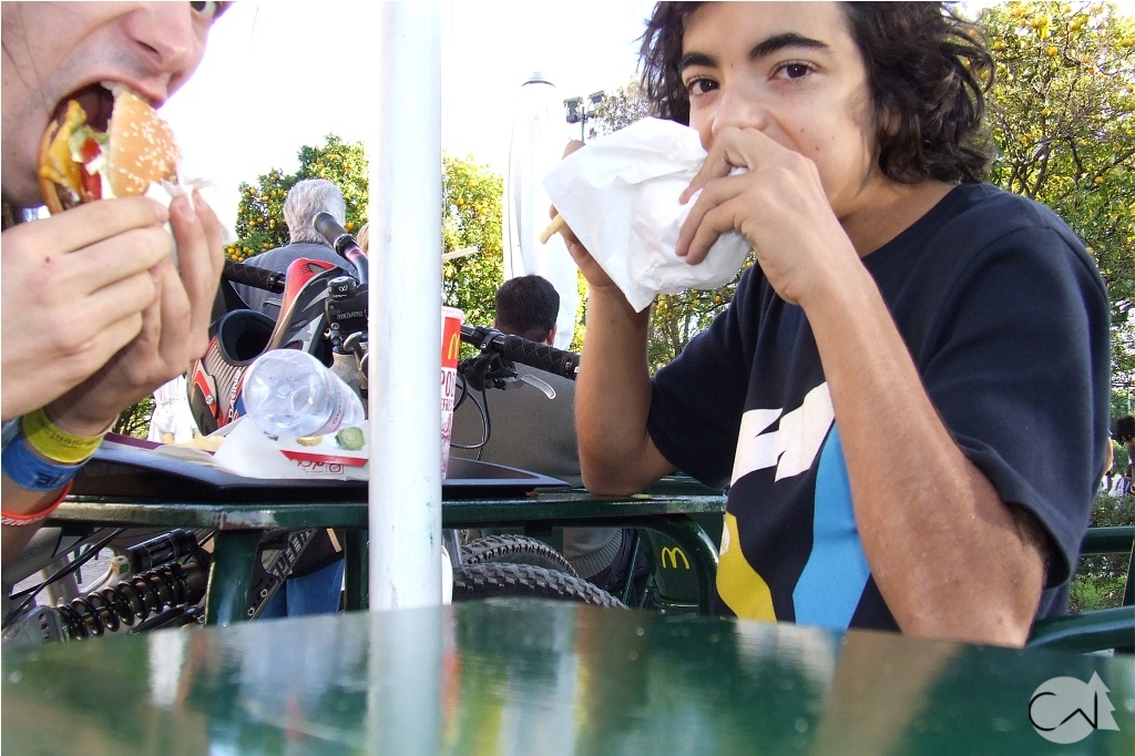 Nhami Nhami after ride...