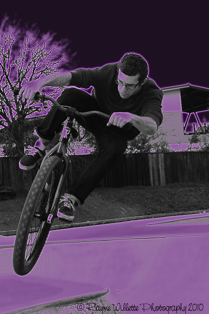 In the skate park