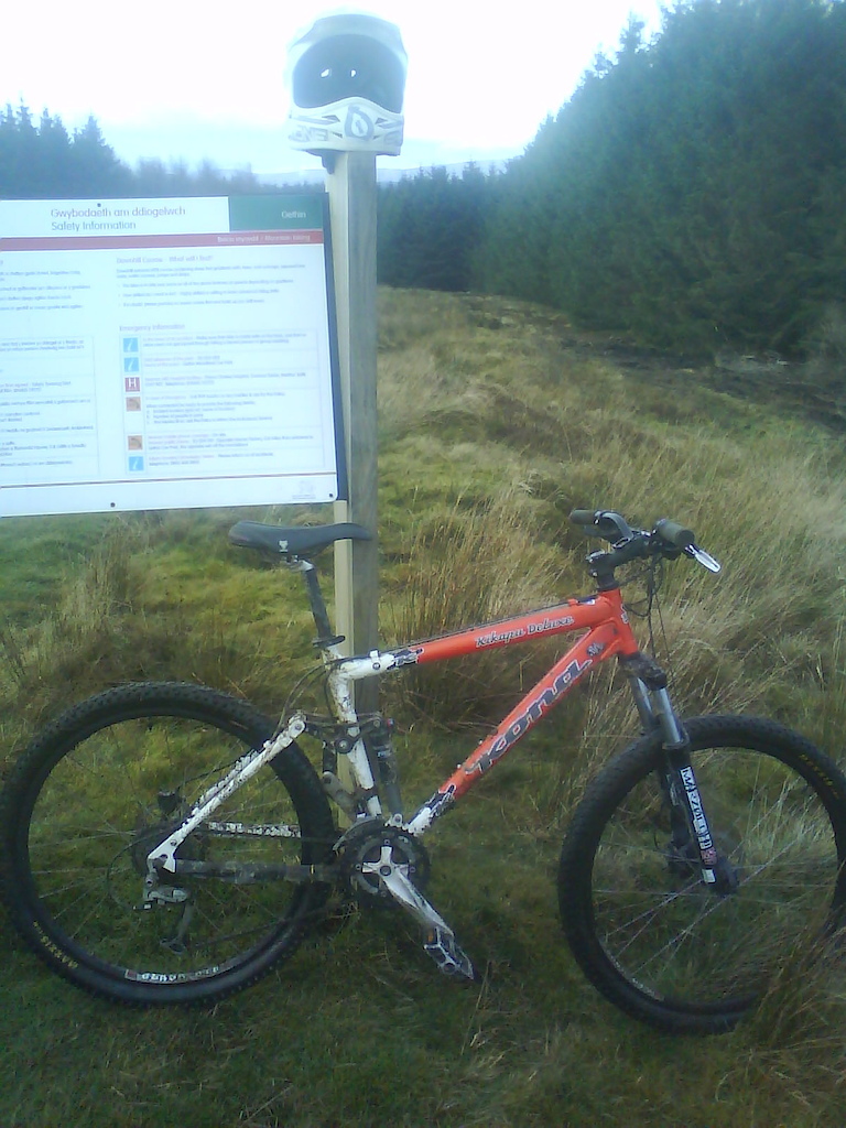 Bike at Gethin Woods in Merthyr Tydfil, Wales photo by mogsus2010 Pinkbike