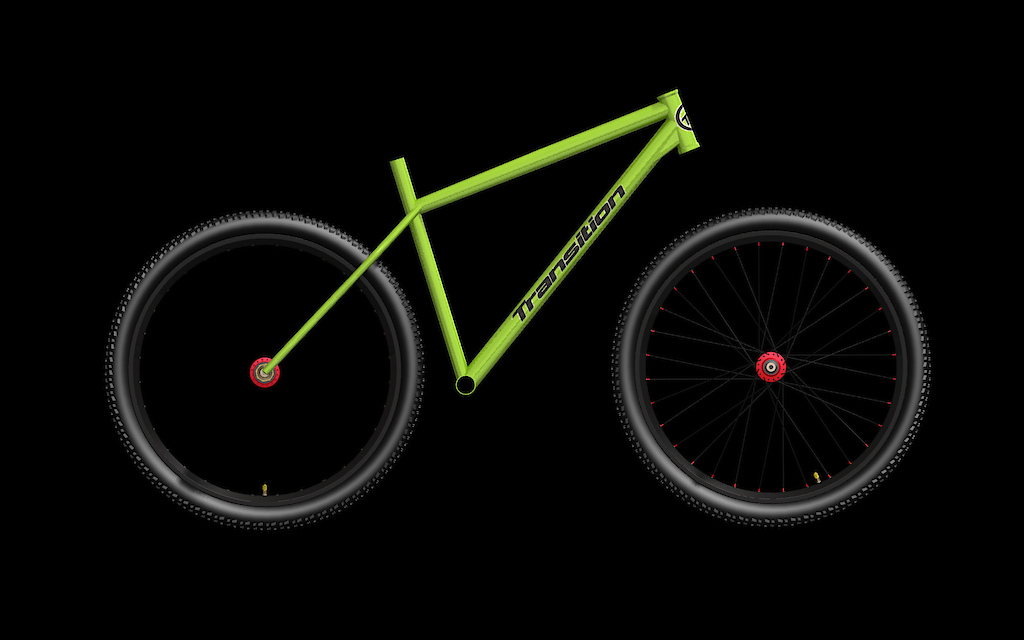 Solidworks model of my soon to be new bike Transition TransAM. Not finished yet :P