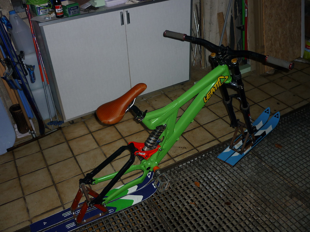 Home made Ski Downhill bike!