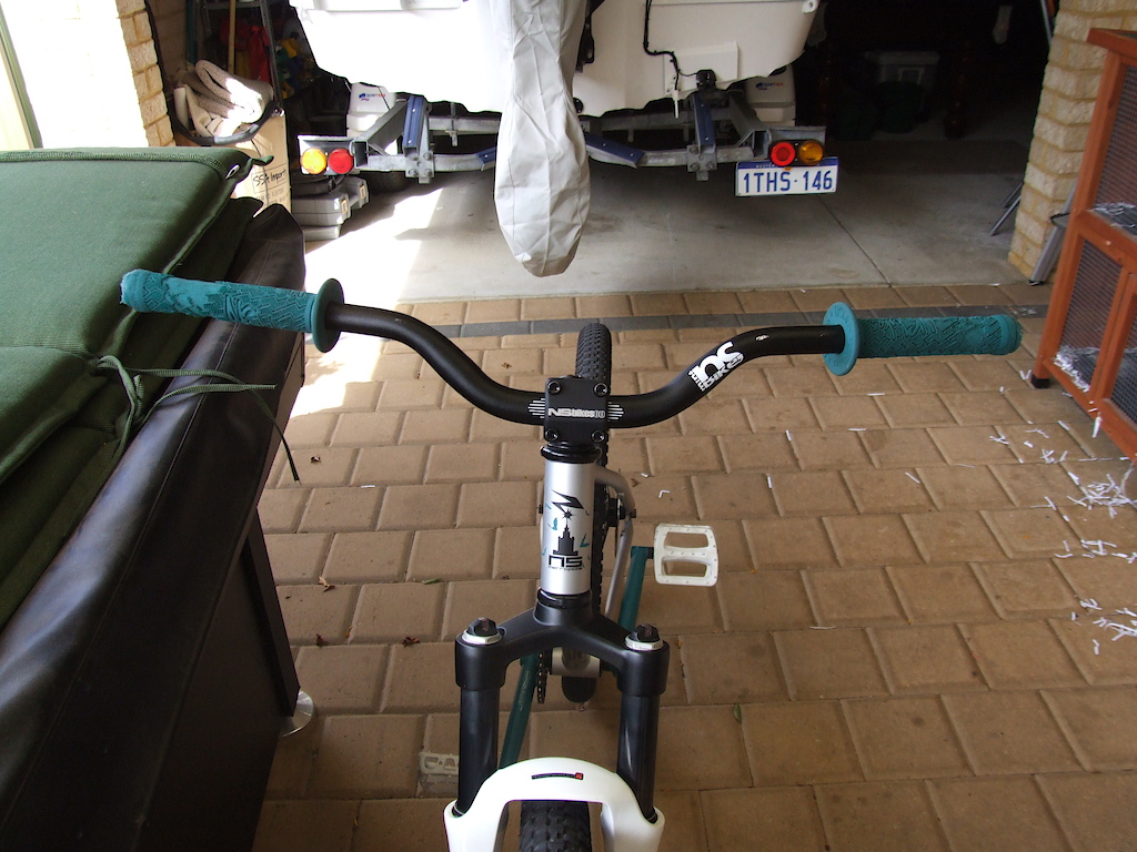 Brakeless now, with new seat and seat post