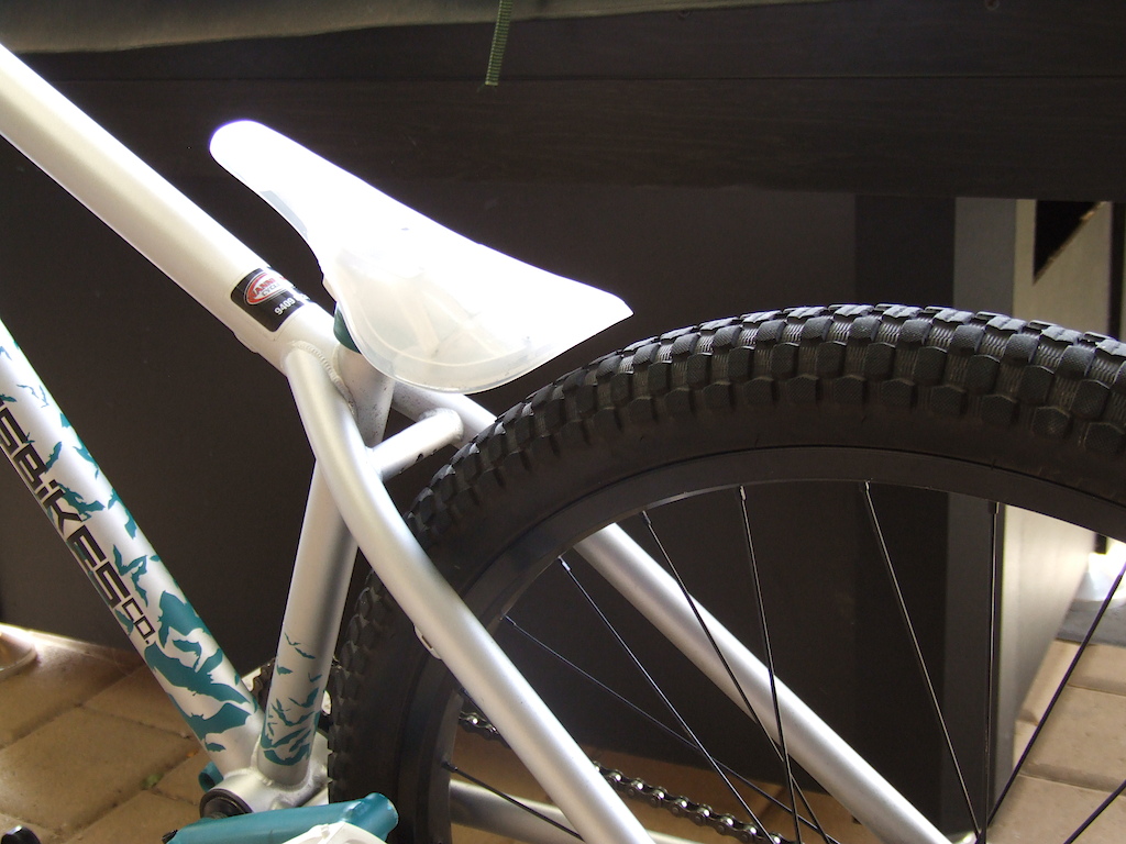 Brakeless now, with new seat and seat post