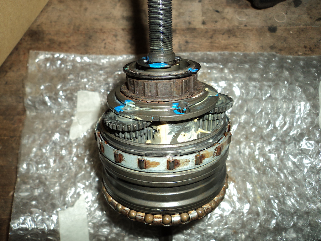 Shimano alfine broke down after 1000 km.