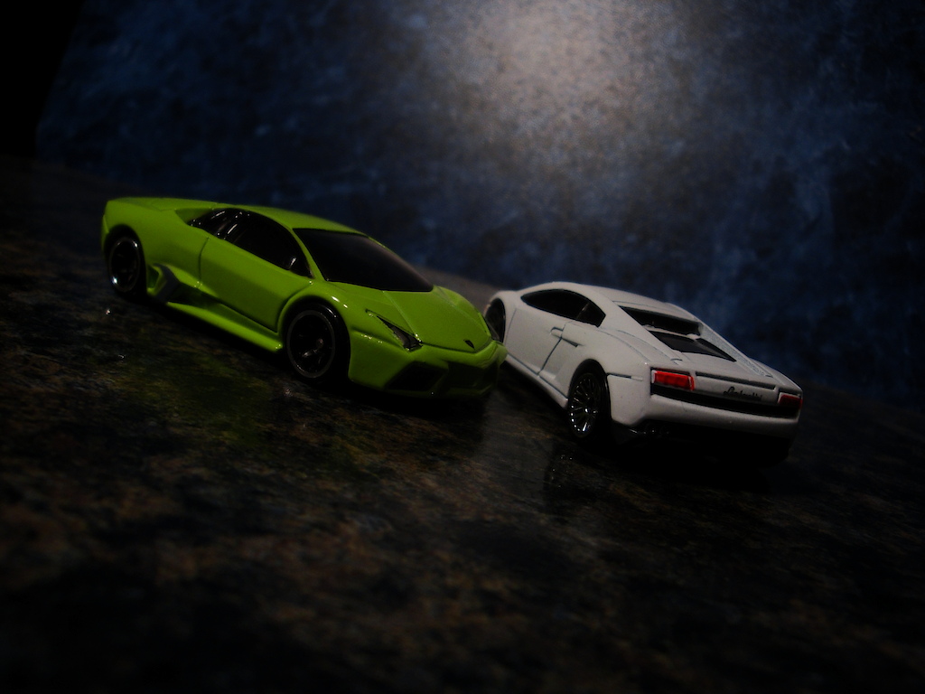 Lamborghini Reventon and Gallardo