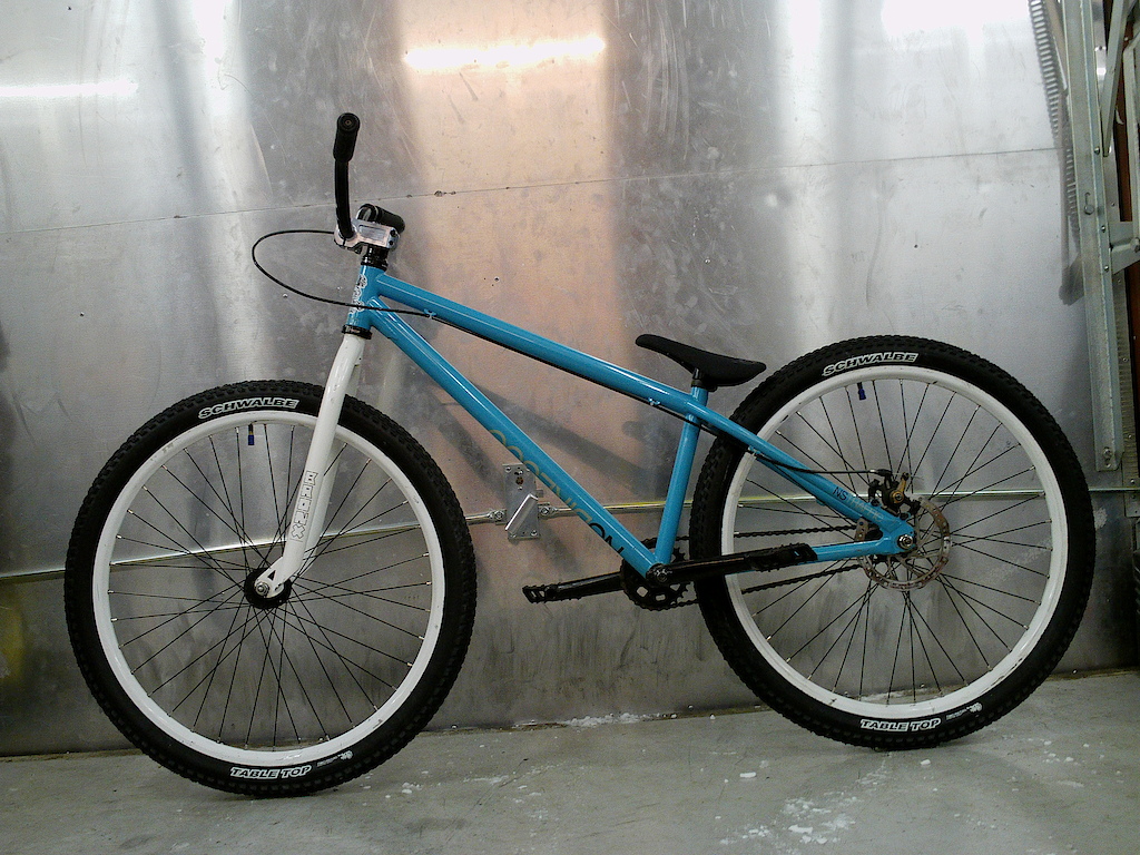 New grips, pedals, tyres and seat compo.