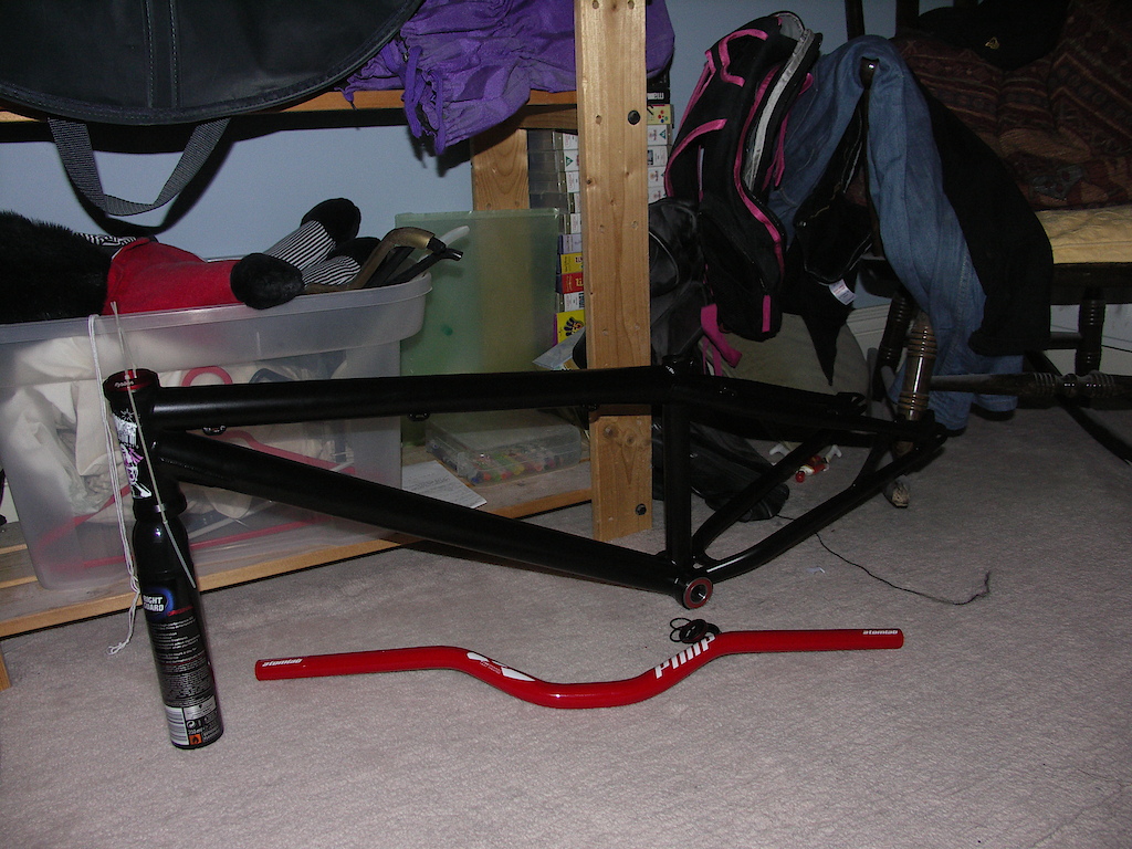 New Frame and bars, my room is proper tidy