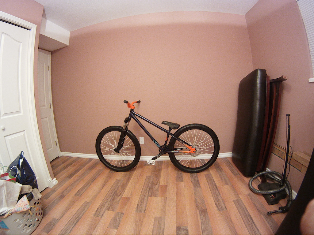 GoPro pic of my bicycle