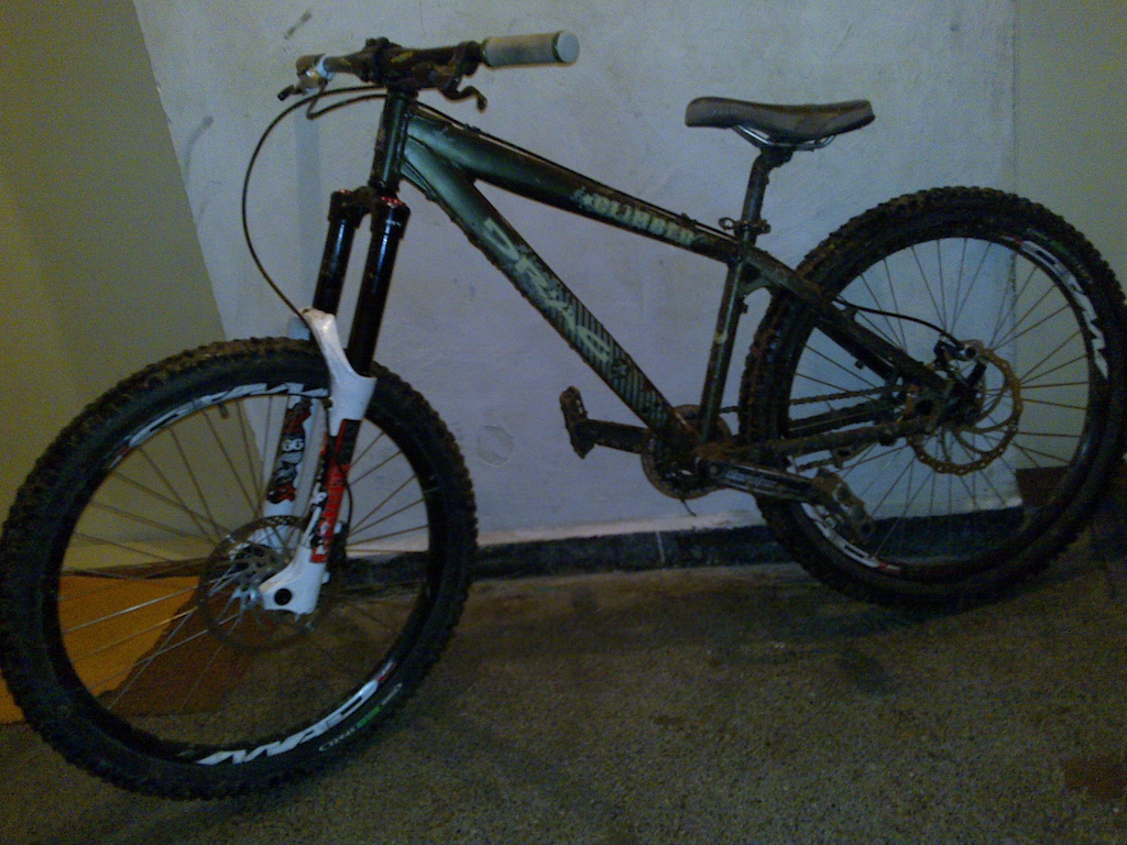 My bike with the new fork