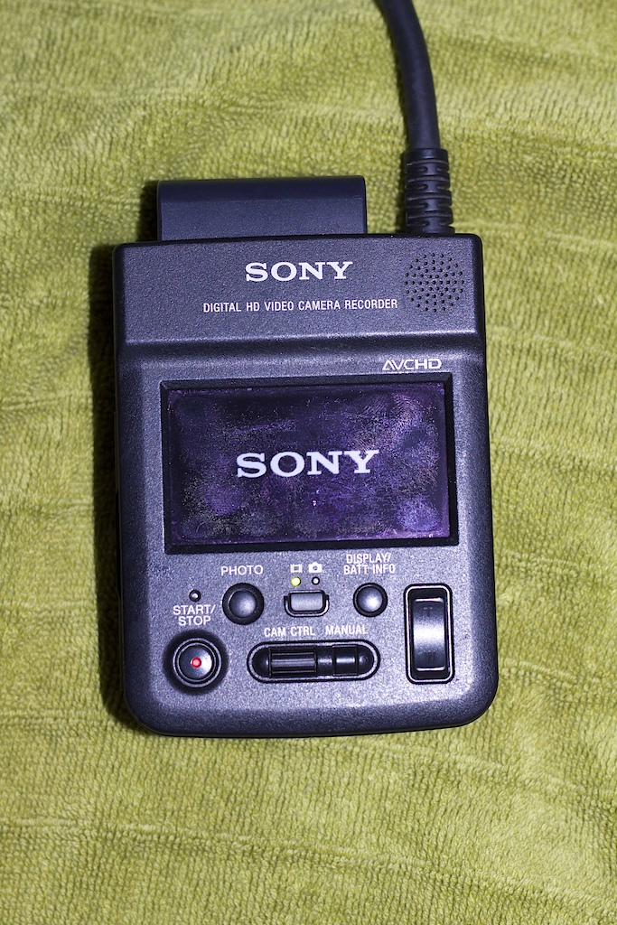 My Sony HXR-MC1P