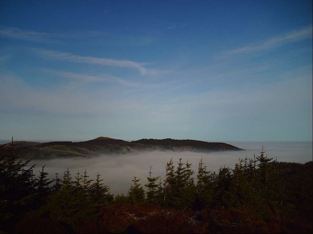 Cold Winter morning in January couple of years ago.
Cloud covering Keswick.
