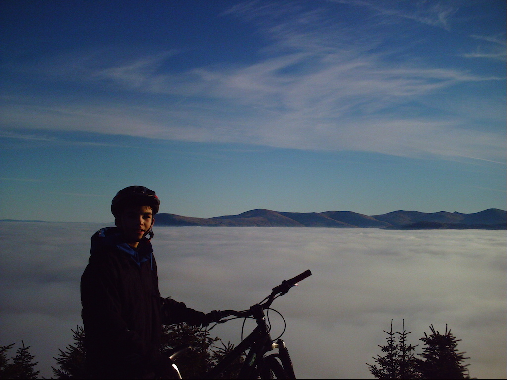 Cold Winter morning in January couple of years ago.
Cloud covering Keswick.