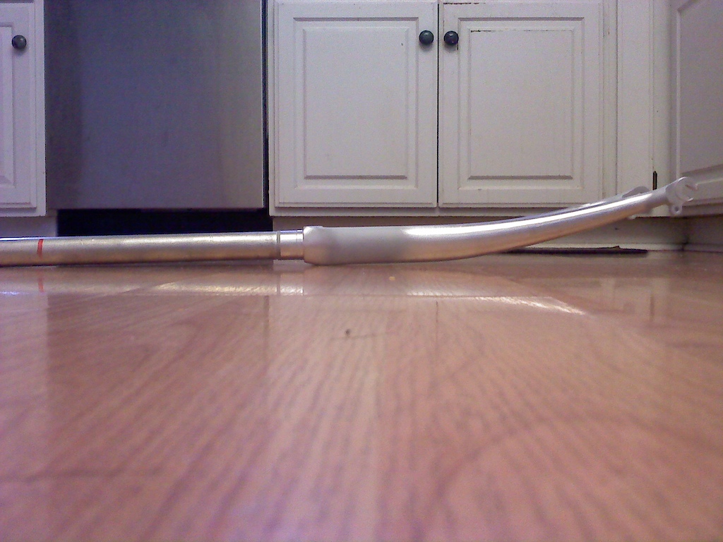 aluminum fork for bamboo bike....just needs paint...only $13!