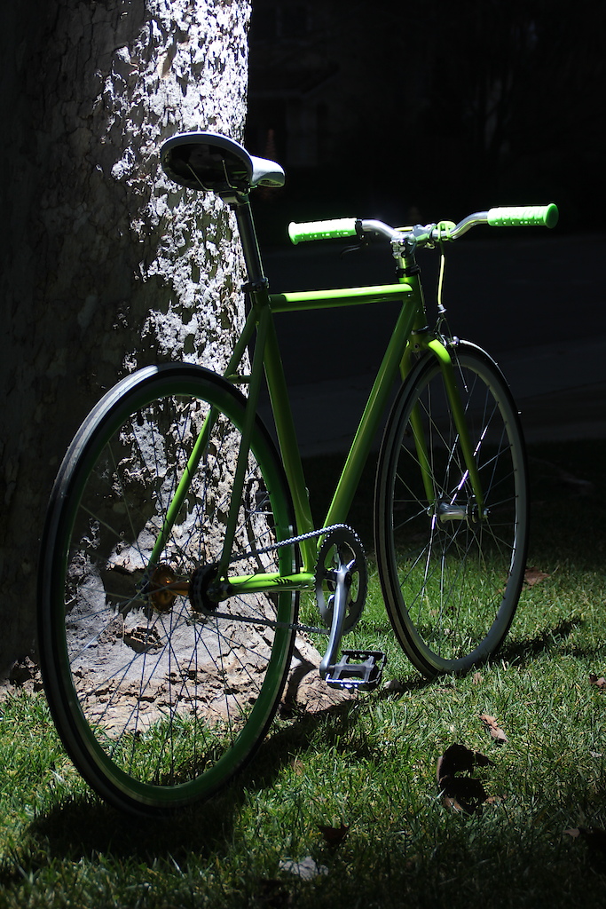 New Republic Aristotle Fixie. WASABI green