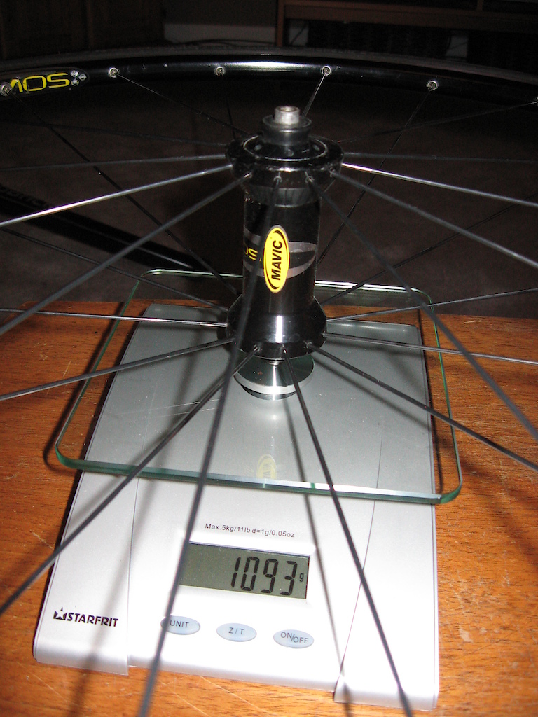 Mavic Cosmos, Front, Complete less skewer