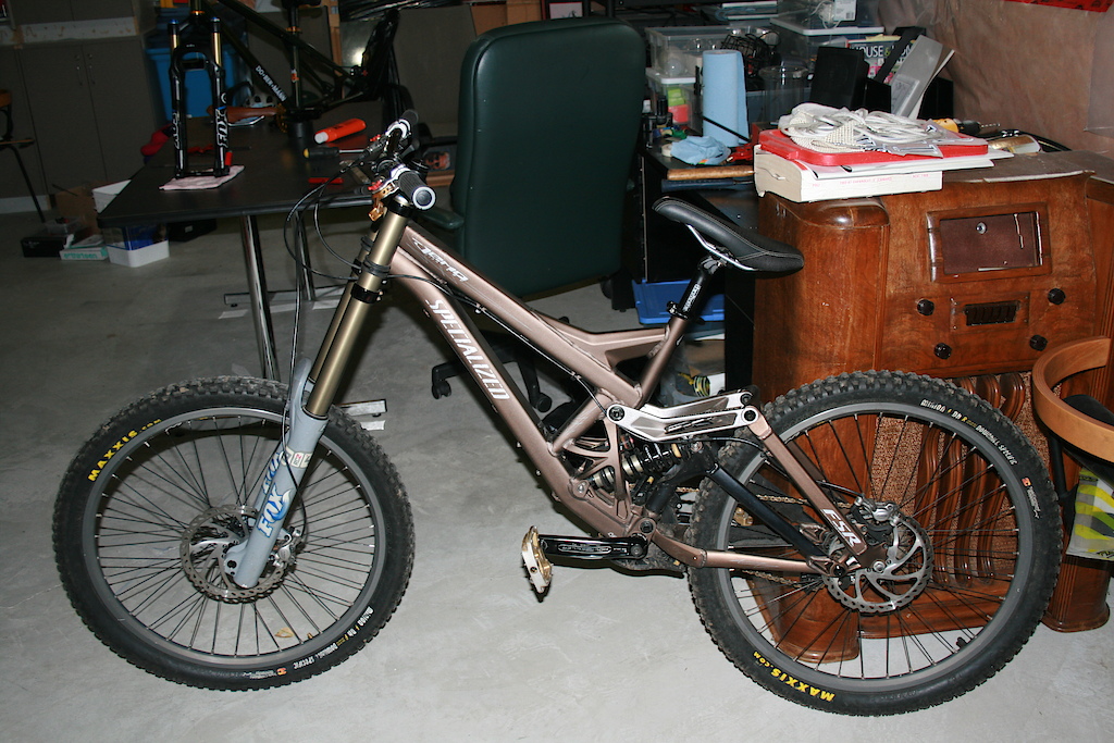New levers, grips and seat on the demo.