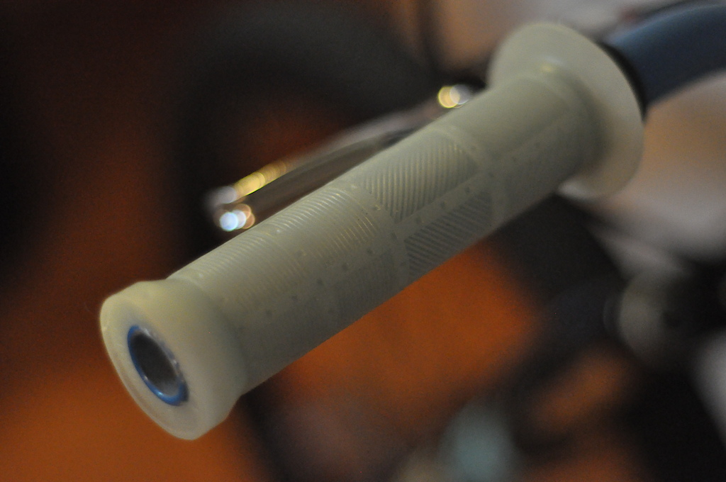 'Stolen' glow in the dark grips
