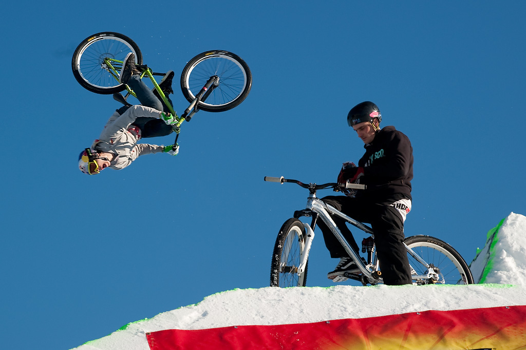 Szymon Godziek in Leogang during Whitestyle 2011. Congratulations for his 6th place. Photo by Janek "Elvis" Kiliński