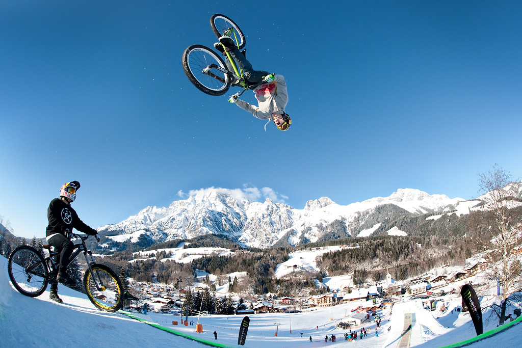 Szymon Godziek in Leogang during Whitestyle 2011. Congratulations for his 6th place. Photo by Janek "Elvis" Kiliński