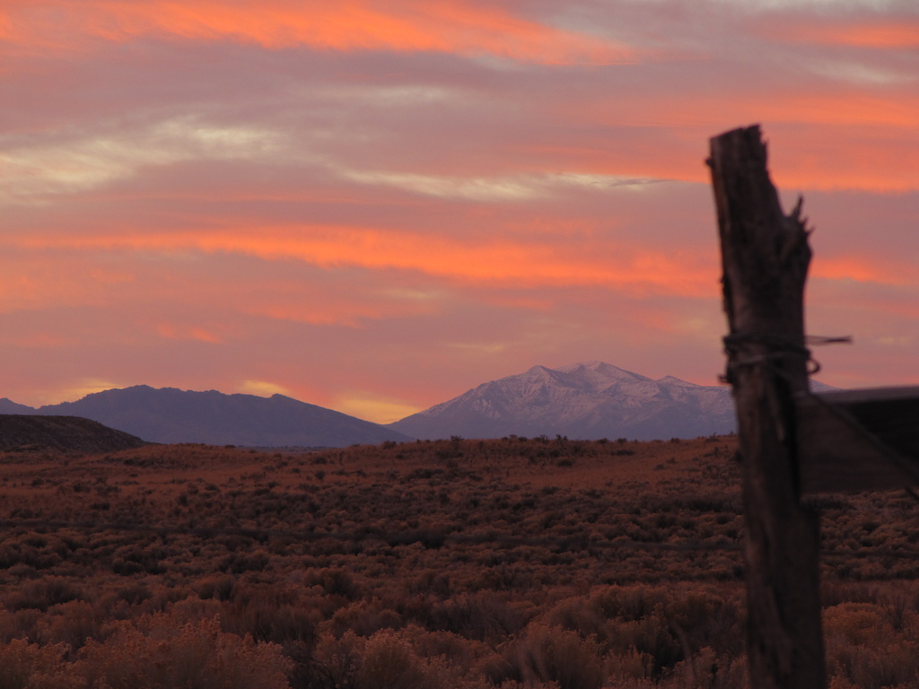 sunrise near elko