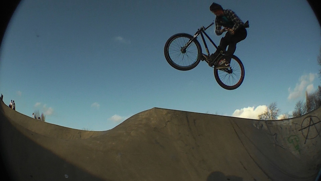 barspin with a 180