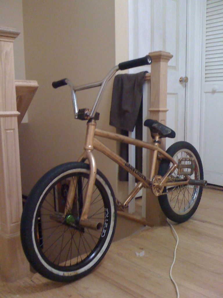 put the Scerbo's back on..new front wheel...still have my 6 year old seat and stem...
