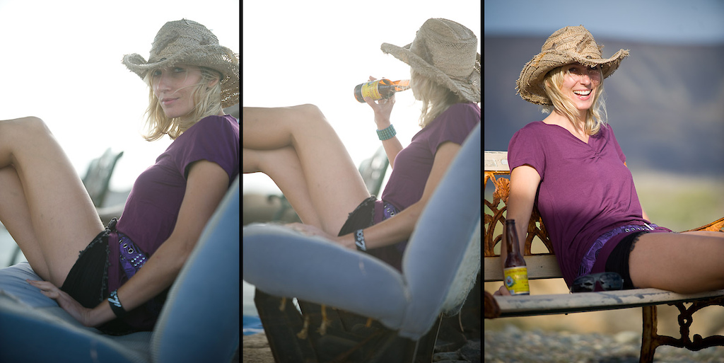 Claire, relaxing with a cold one... Solosports is an all-inclusive camp, and they have a lot of water sports toys. Unfortunately the surf wasn't great while we were there, but everyone managed to get in the water at least once either surfing, kayaking, or boogey boarding. I'm almost more at home in the ocean than on the land, so I was stoked to get out a few times, surfing as well as kayaking and stand up paddling. It was great to be in the water almost every day, and it was also really nice to just sit in the sun with a cold beer for an hour or two, a luxury I rarely take the time for.