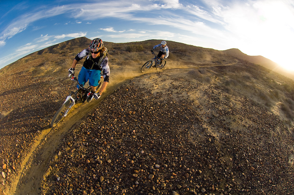 There is an incredible variety of terrain in Punta San Carlos, and for the most part everyone was really happy with the bikes that they brought. A 5 inch travel all mountain bike is probably the best bet, and while Bender got by with a long travel DH bike, you really want something that is fun to pedal on the uphills as well.
