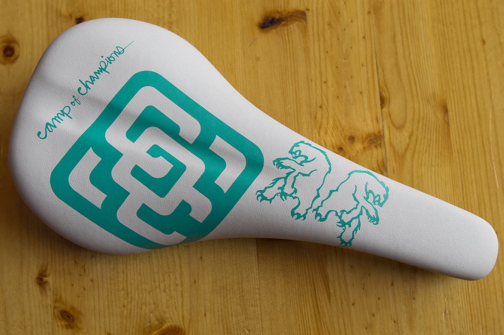 Like the salmon of Capistrano (Mel Brooks joke) so return the super dope Chromag COC seats for 2011. These babies will be on all the COC bikes this summer and a lucky few campers will win one. We also have a few for sale for $99 plus tax and shipping. They will be ready to ship July 1st.