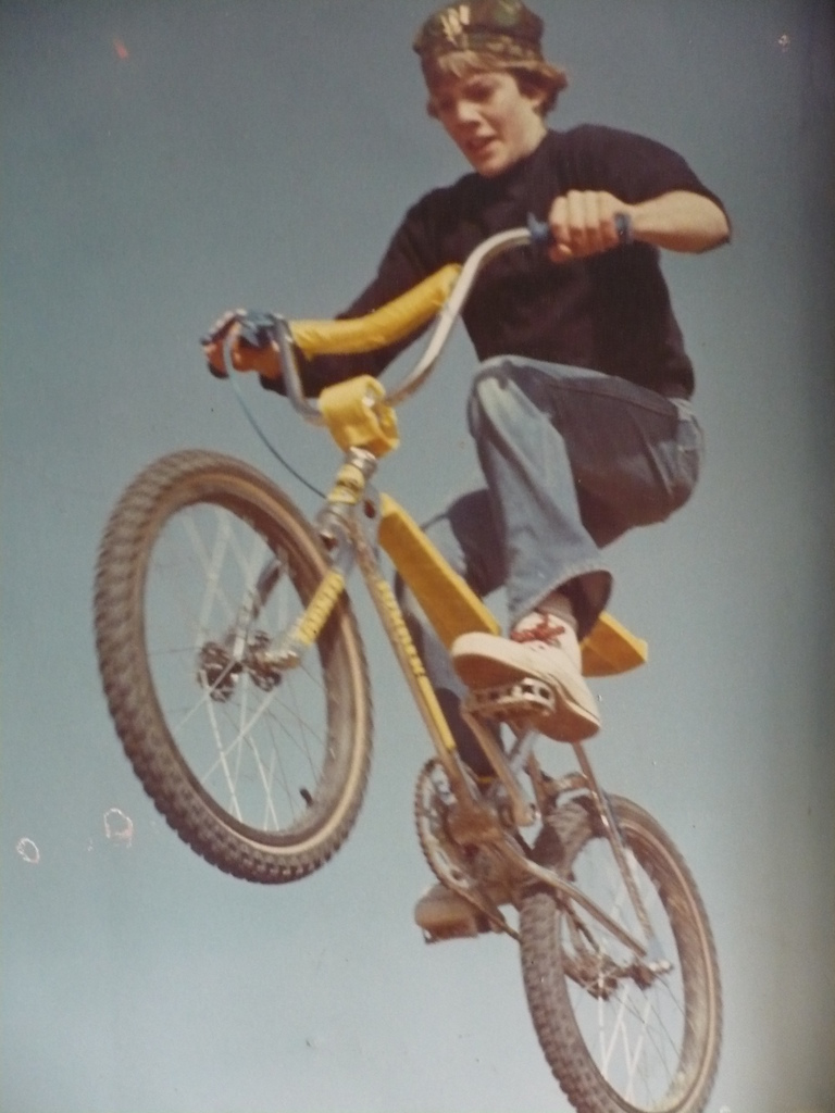 old photo from my dads collection, still have the bike