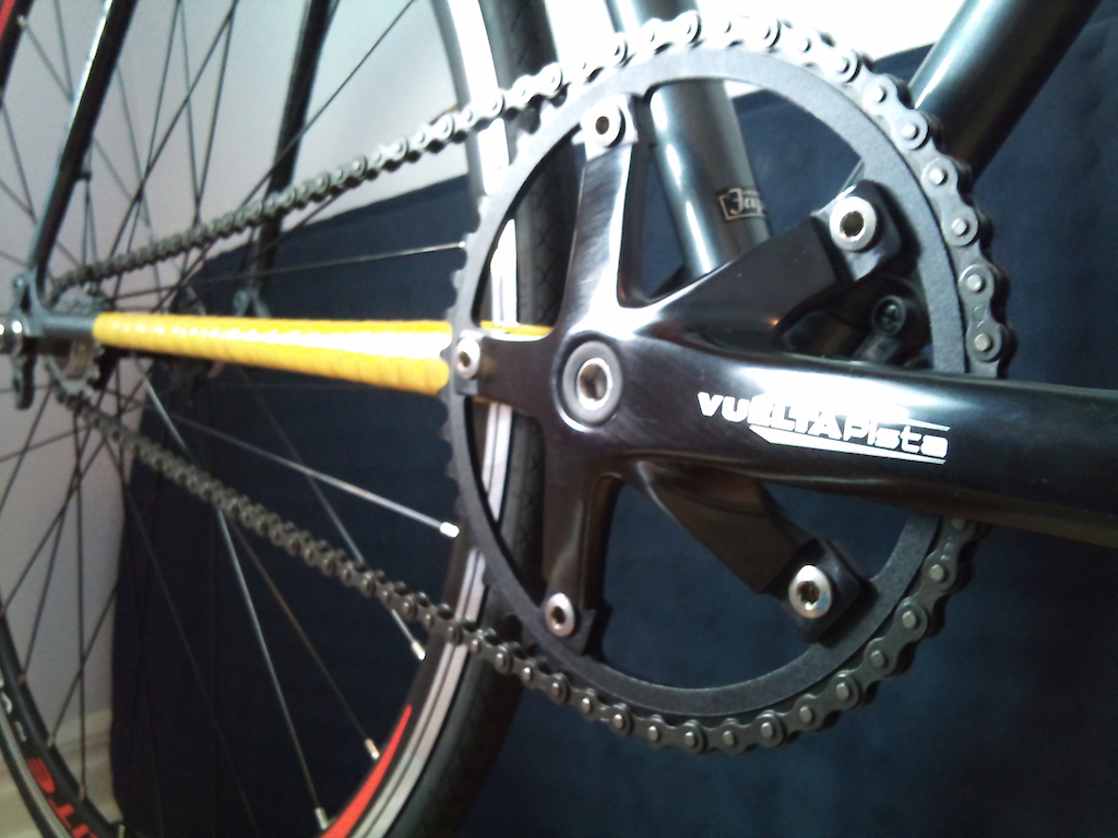 new crank 46x16 should be fun and a bit faster
