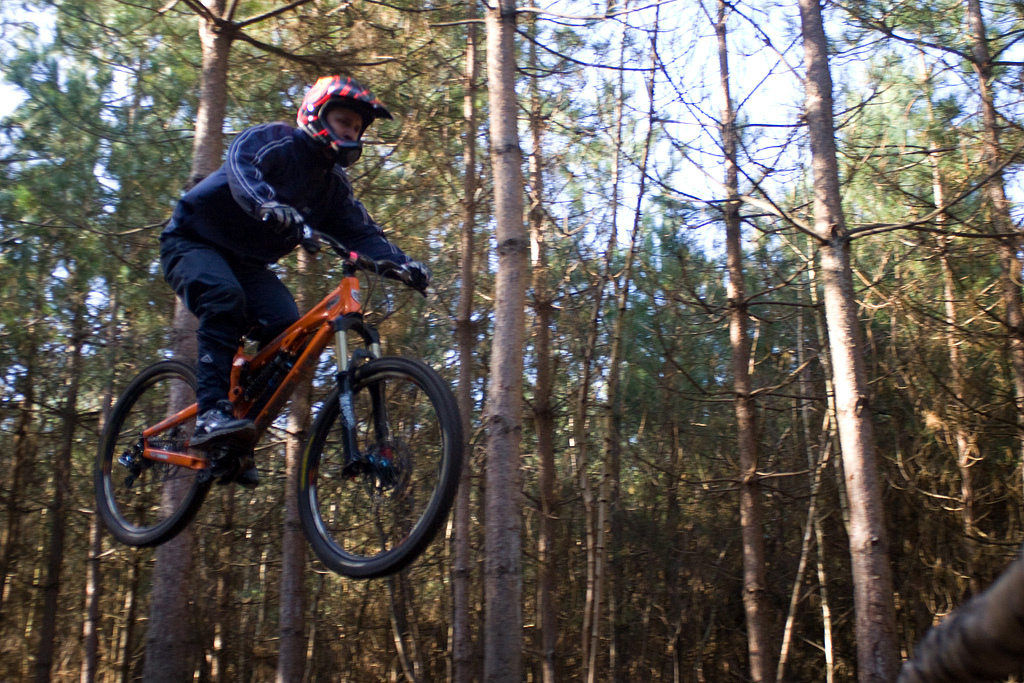 Yet more pics of me riding the baby maker trail at Swinley Forest. But these pics are amazing quality. Thanks to the guy that took em for me.