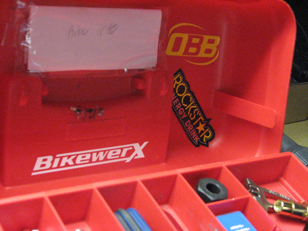 OBB stickerz on da tool box