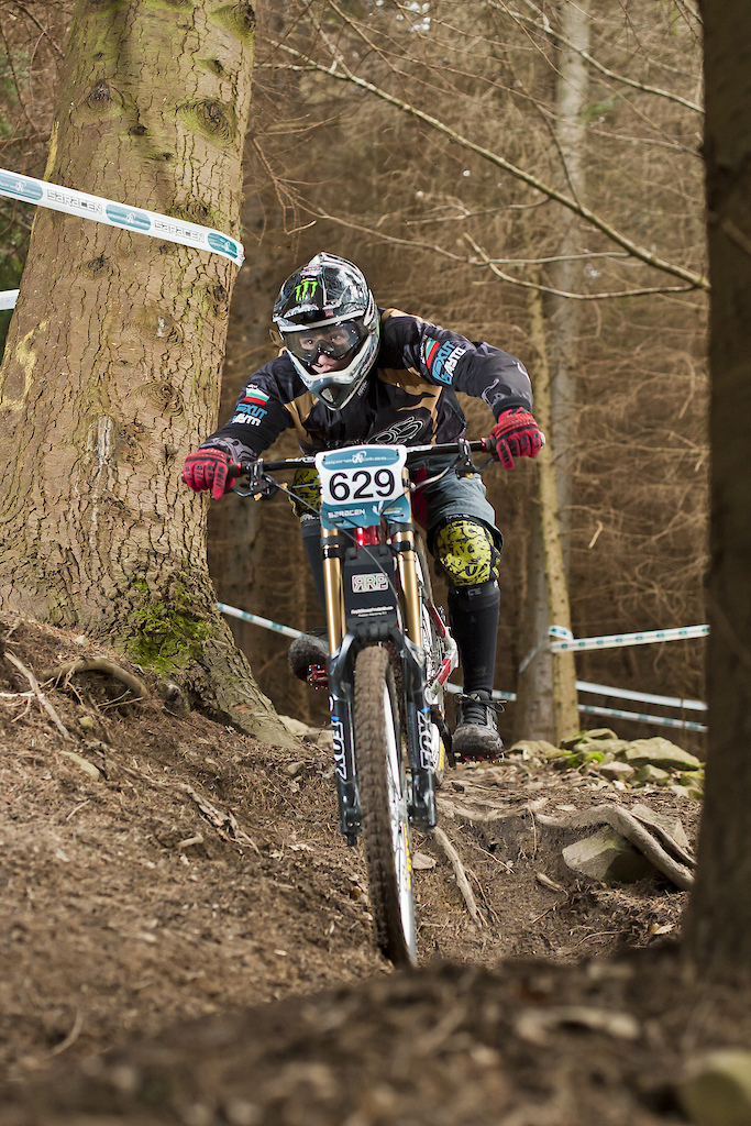 racing at the alpine bikes winter series round 2. Thanks to Ian Linton for the photo.