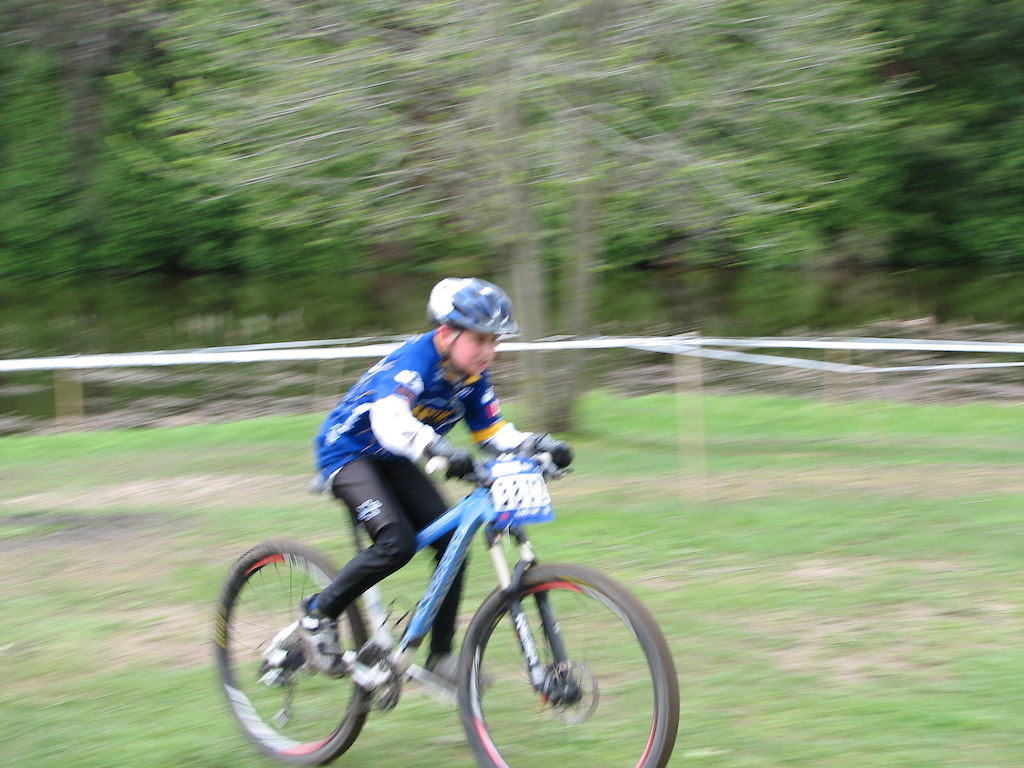Heading for the finish line.