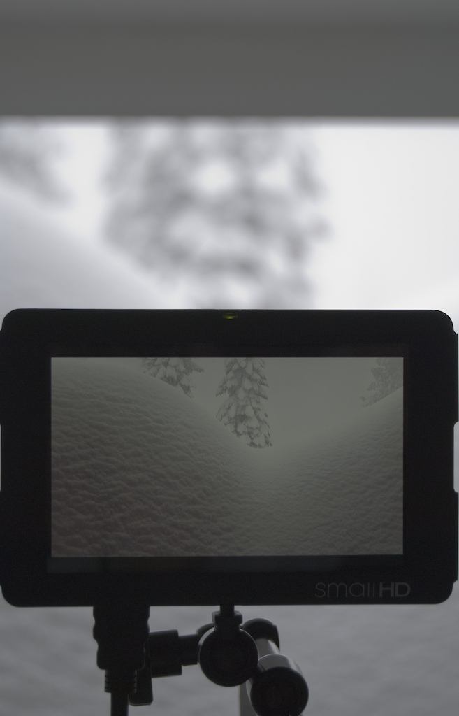 Testing out the new DP6 in the new snow at my house.