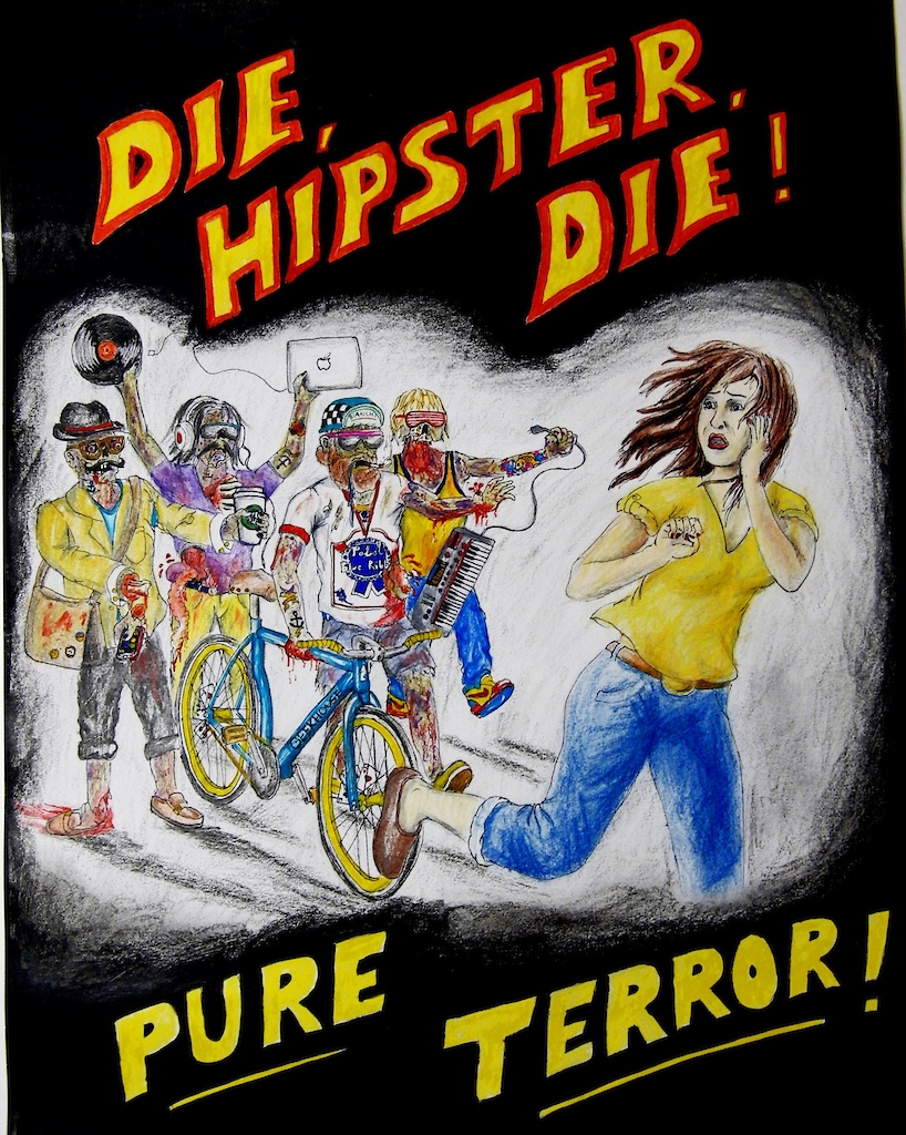 Inspired by vintage Horror Movie posters and the movie "die, monster, die" (1965)
