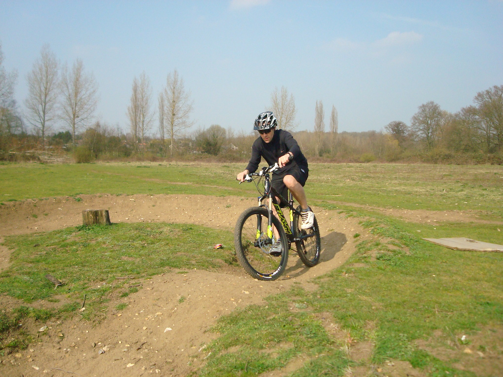 Lunchtime fun at the Pump Track