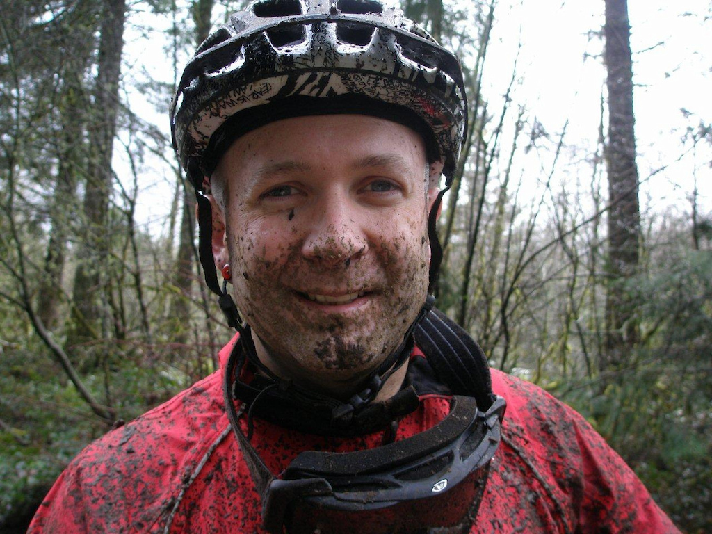 After the Spring Brake Super-D race run there was plenty of clean up to do. In some places the mud was more than 6" deep. My bike is trashed.