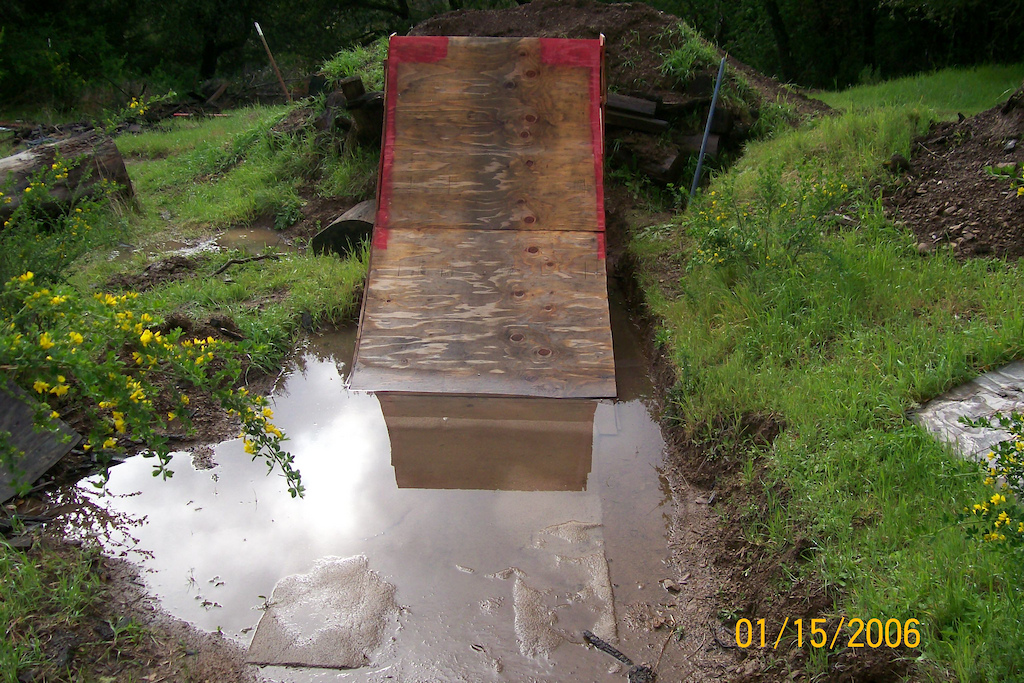 flooded after storm.