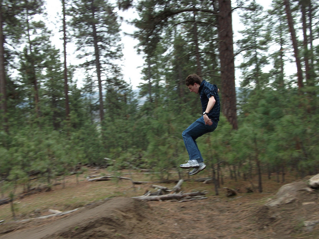 This is Mitchell being Mitchell. No landings were harmed during the making of this photp