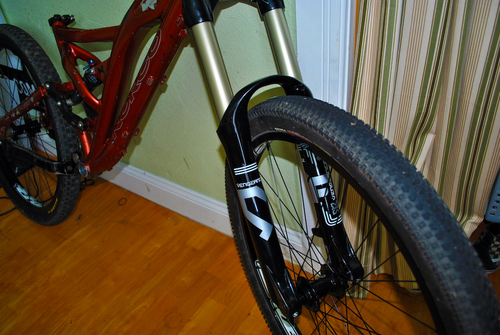 my new X-fusion vengeance!! on my Norco 4by :) soo stoked to ride this