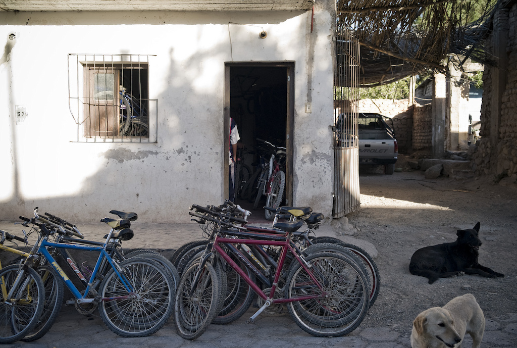 If you're looking for spares look no further than the local bike shop in the town of Cachi. It might not be able to service your Rockshox Revelations, but it does have an abundant and essential supply of puncture patches. You will be grateful.

Photo by Dan Milner