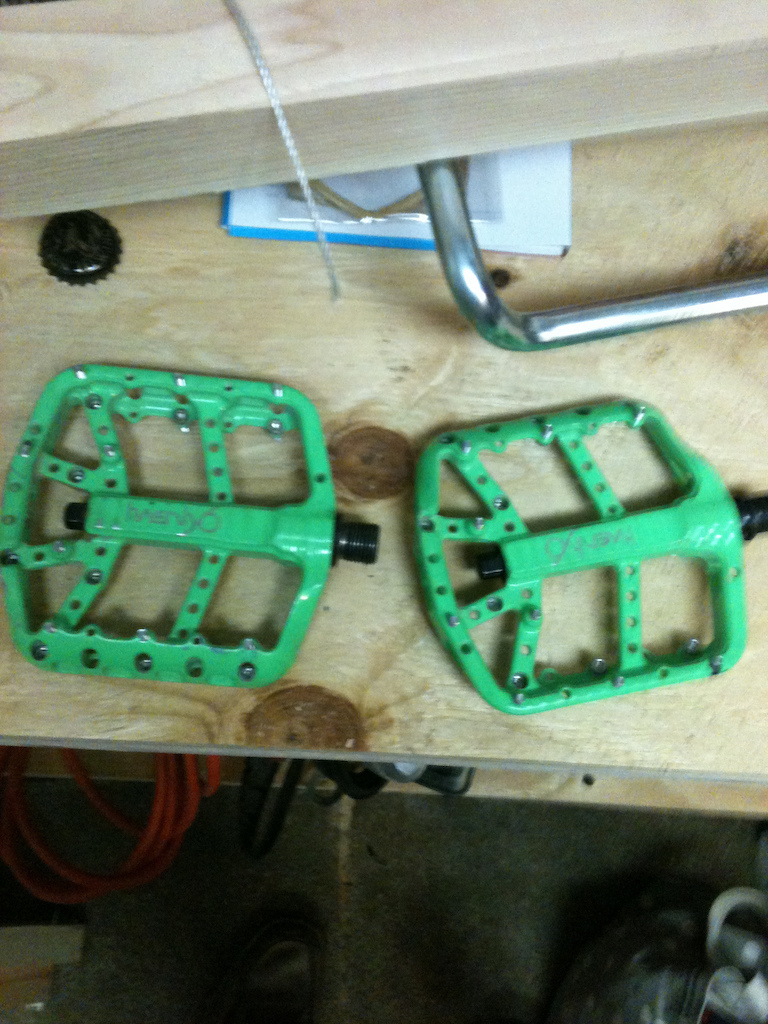 green pedals