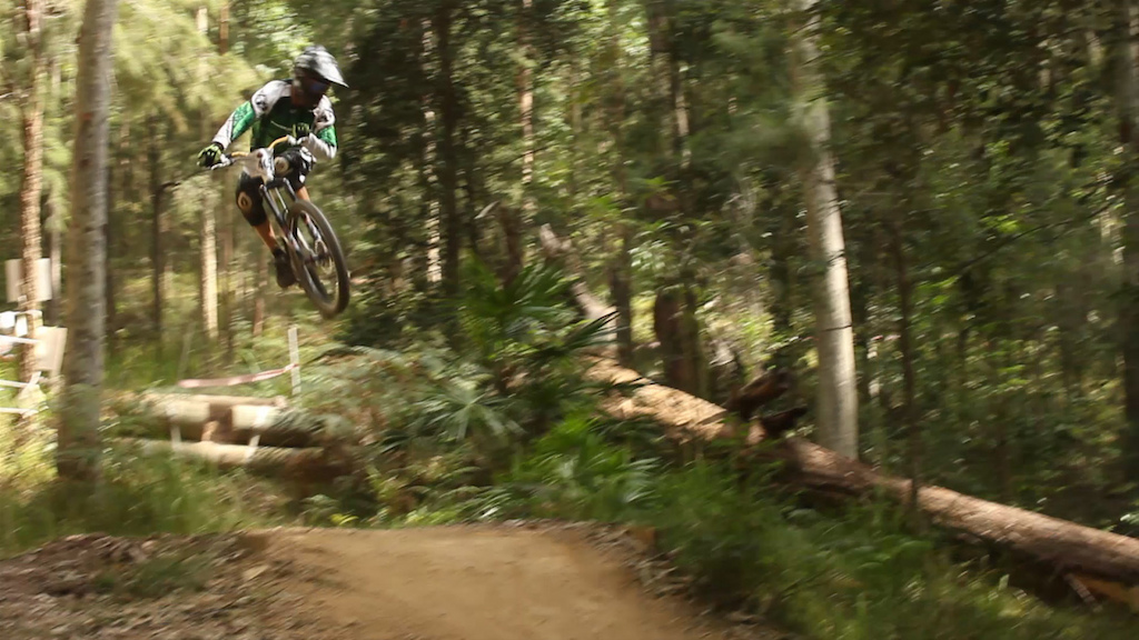 Screenshot's taken from http://www.pinkbike.com/video/189855/  filmed at the 2011 NSW / ACT State DH Championships in April.