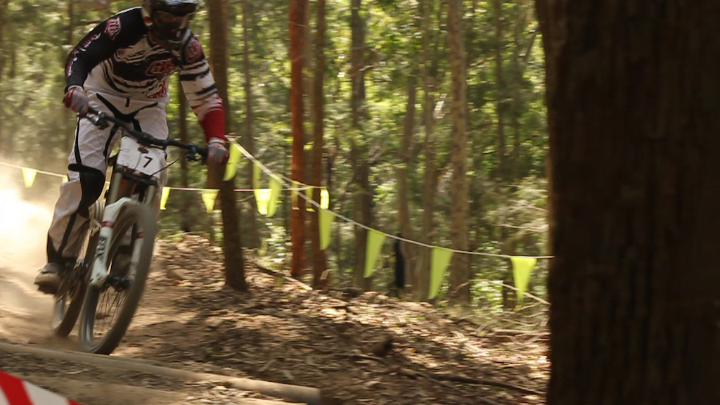 Screenshot's taken from http://www.pinkbike.com/video/189855/  filmed at the 2011 NSW / ACT State DH Championships in April.